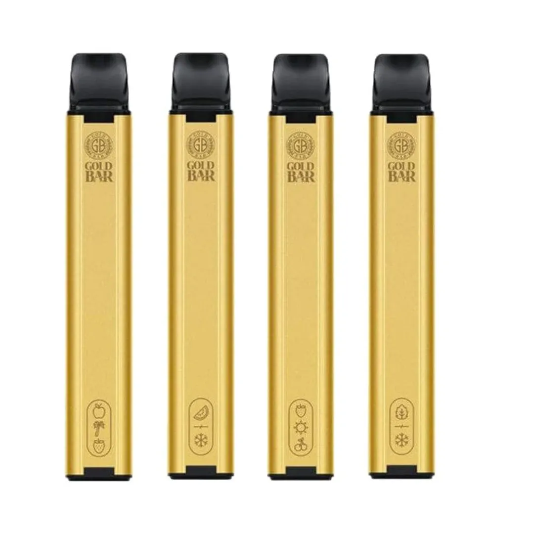 Gold Bar 600 Puffs Disposable Vape