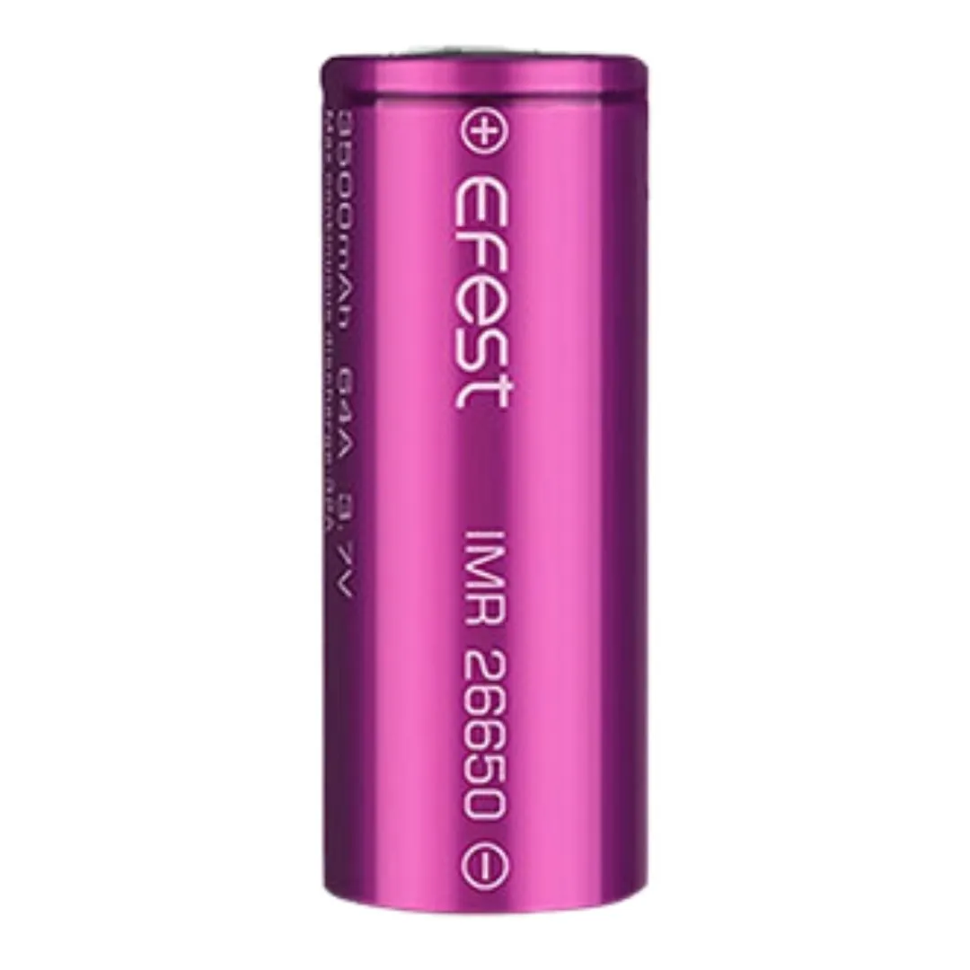 IMR 26650 4200mAh 50A Flat Top Battery by Efest