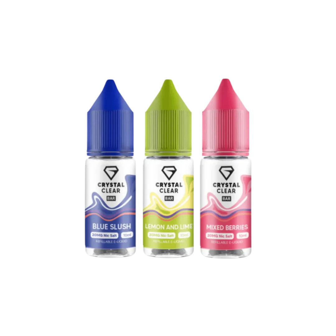 Crystal Clear Nic Salt 10ml E-Liquid