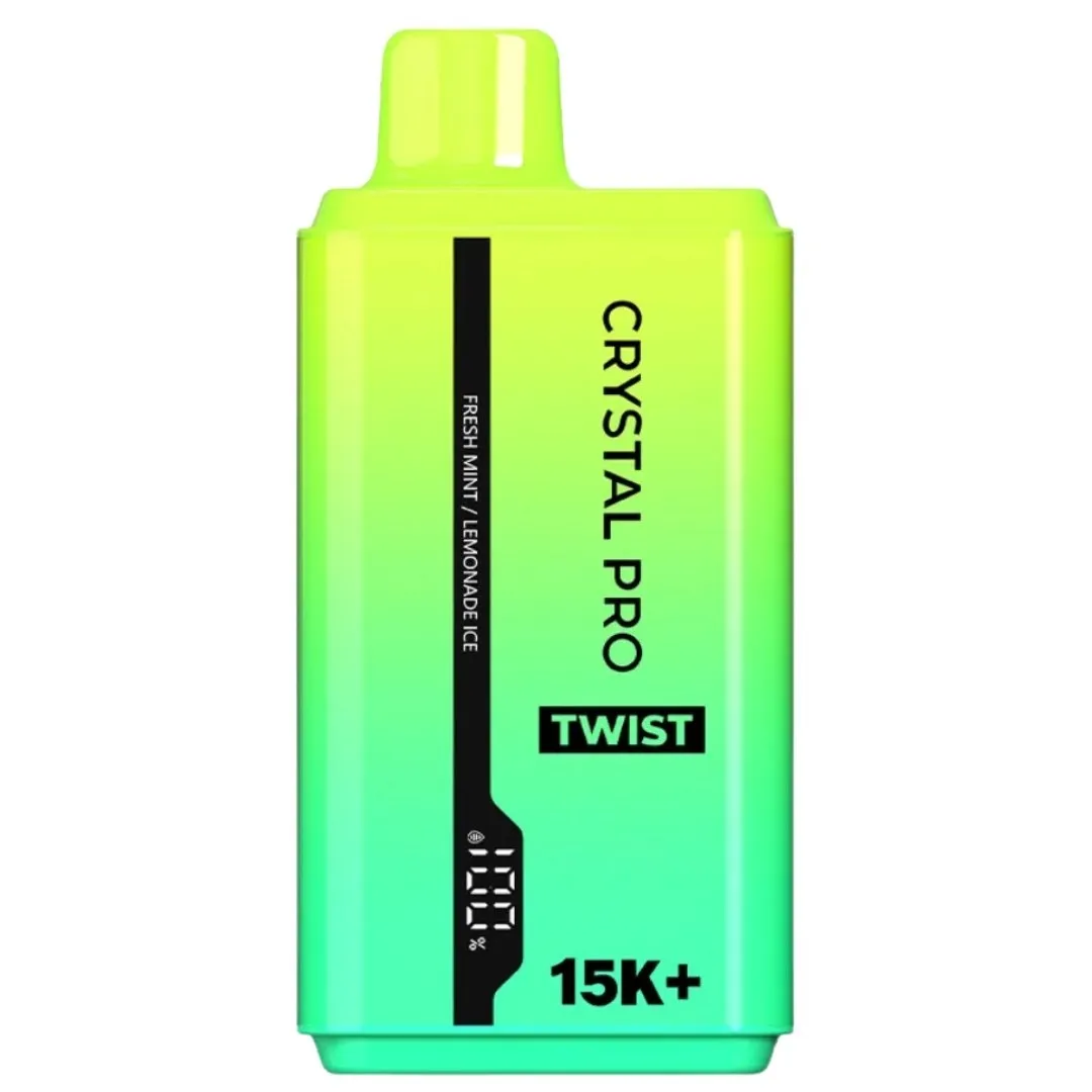 Crystal Pro Twist 15000 Puffs Disposable Vape Device