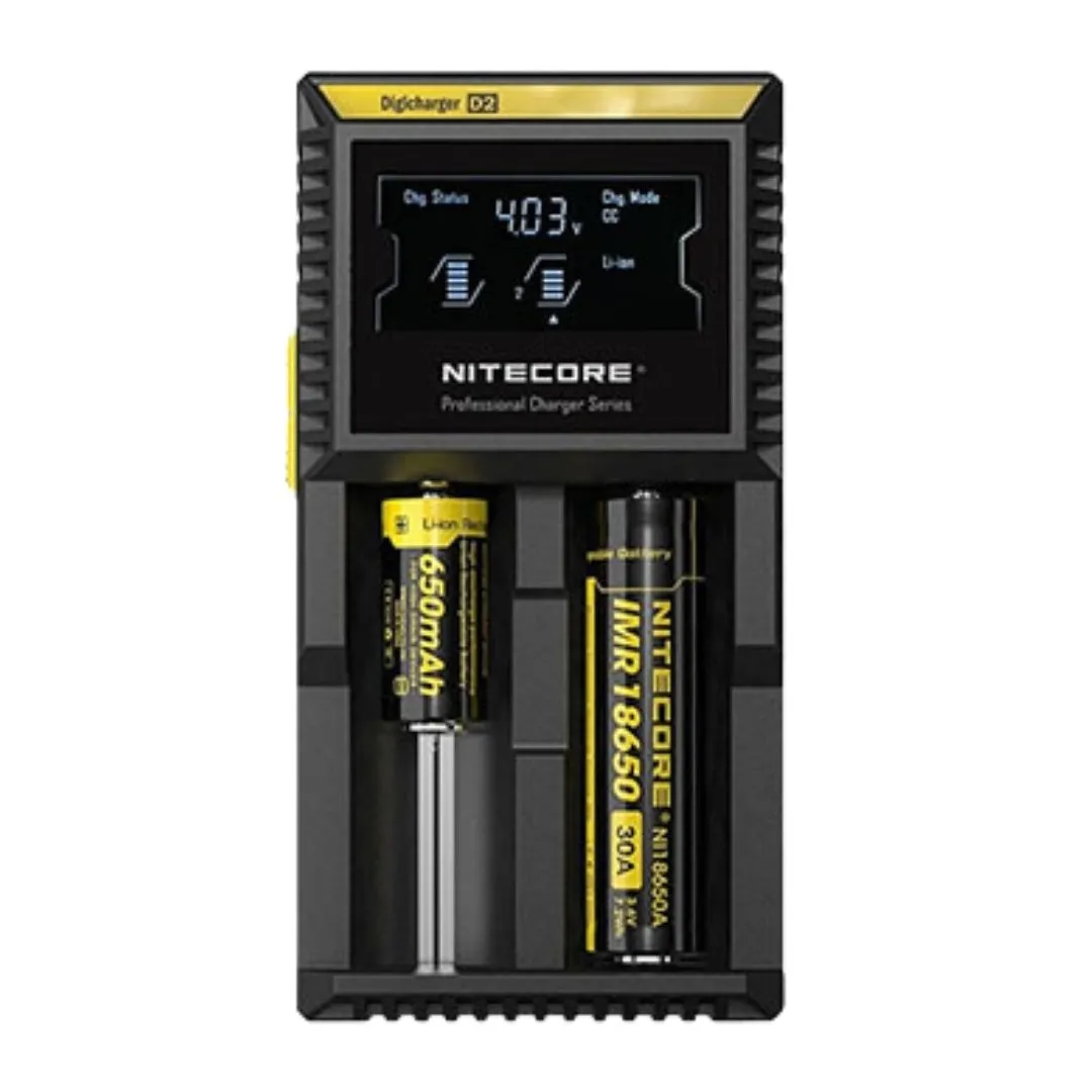 D2 Vape Battery Charger by Nitecore