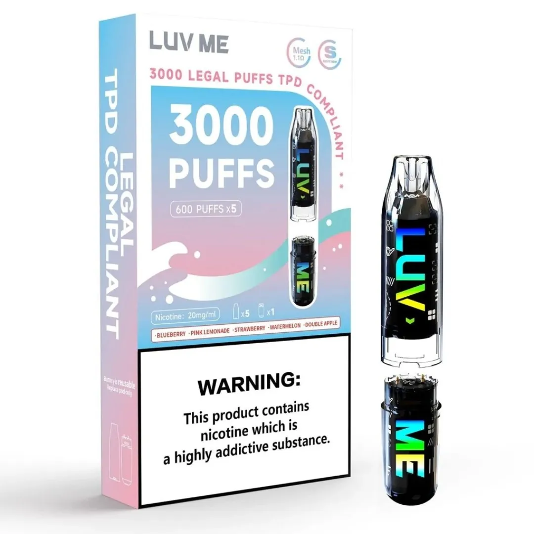 Luv Me S Edition 3000 Puffs 5 In One