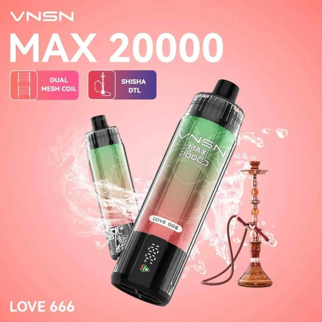 VNSN Max 20000 Puffs Disposable Vape